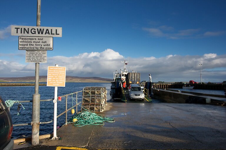 Tingwall Pier, Rousay