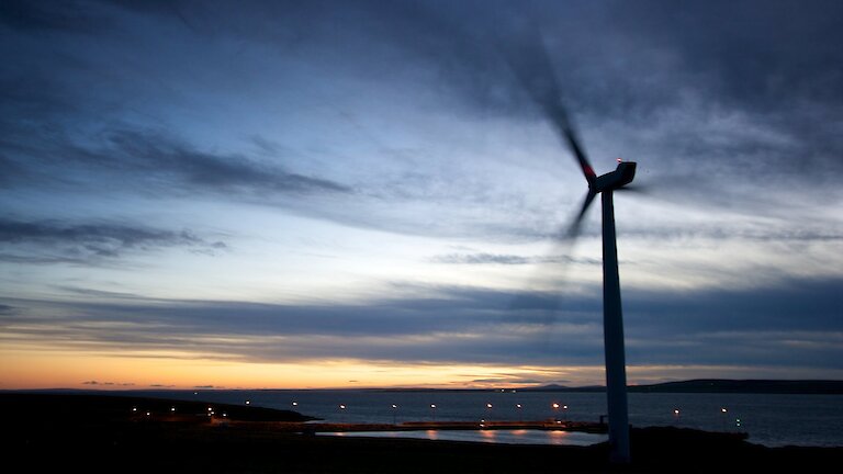 Wind turbine, Sanday