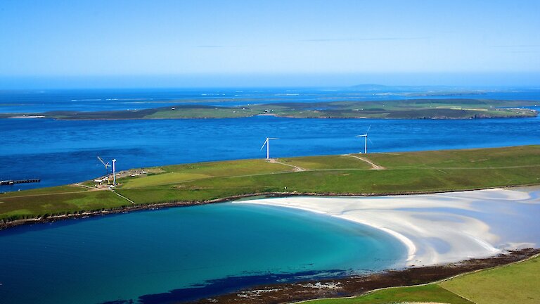 Wind turbines, Sanday
