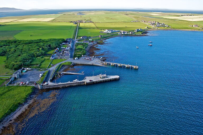 Pier, Shapinsay