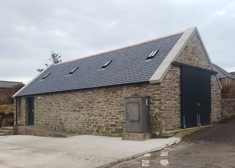 The completed renovation works