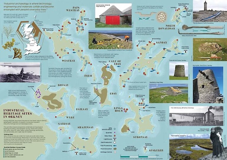 The Industrial Heritage of the North Isles leaflet