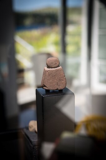 Westray Wife figurine at Westray Heritage Centre